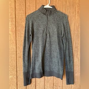 Lululemon Rest Less 3/4 Zip Pullover, Size 6